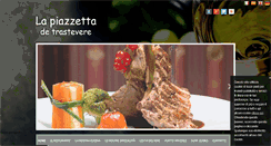 Desktop Screenshot of lapiazzettadetrastevere.com